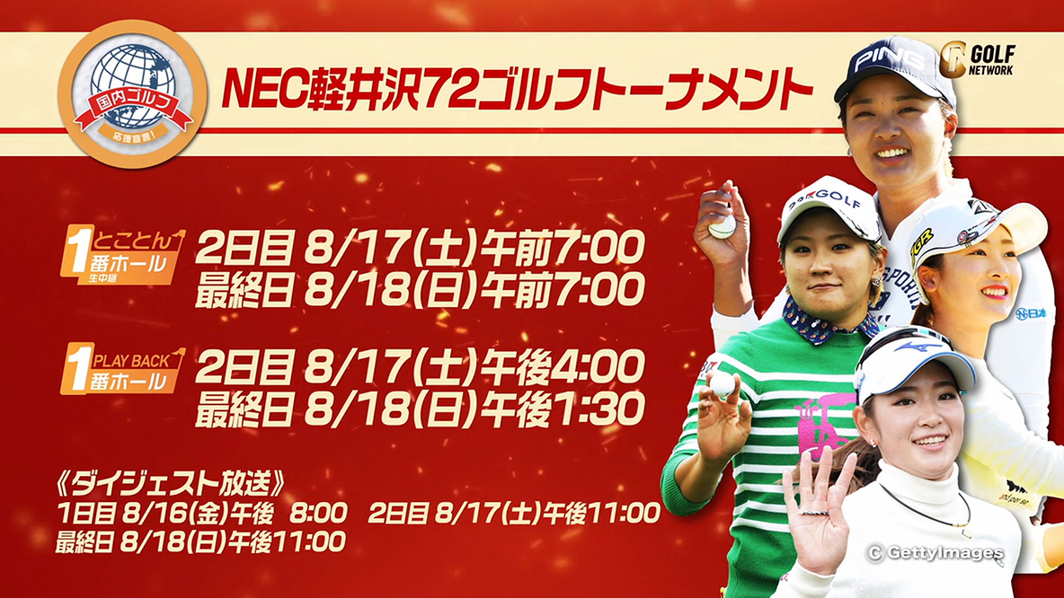 2019 NEC軽井沢72ゴルフトーナメント