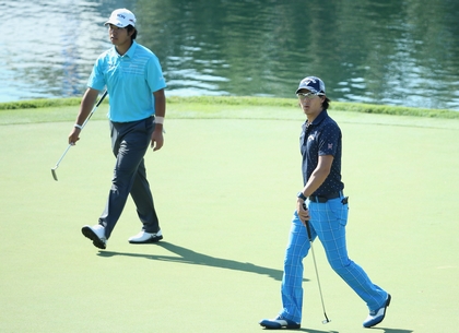 石川遼選手 松山英樹選手TPCチャンピオンシップ プレビュデイ