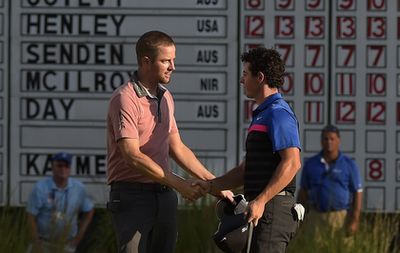 ドイツバンク・チャンピオンシップ優勝クリス・カーク(左)